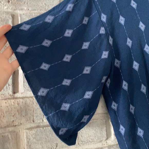 bogo by together boho tie front blouse - Picture 3 of 7